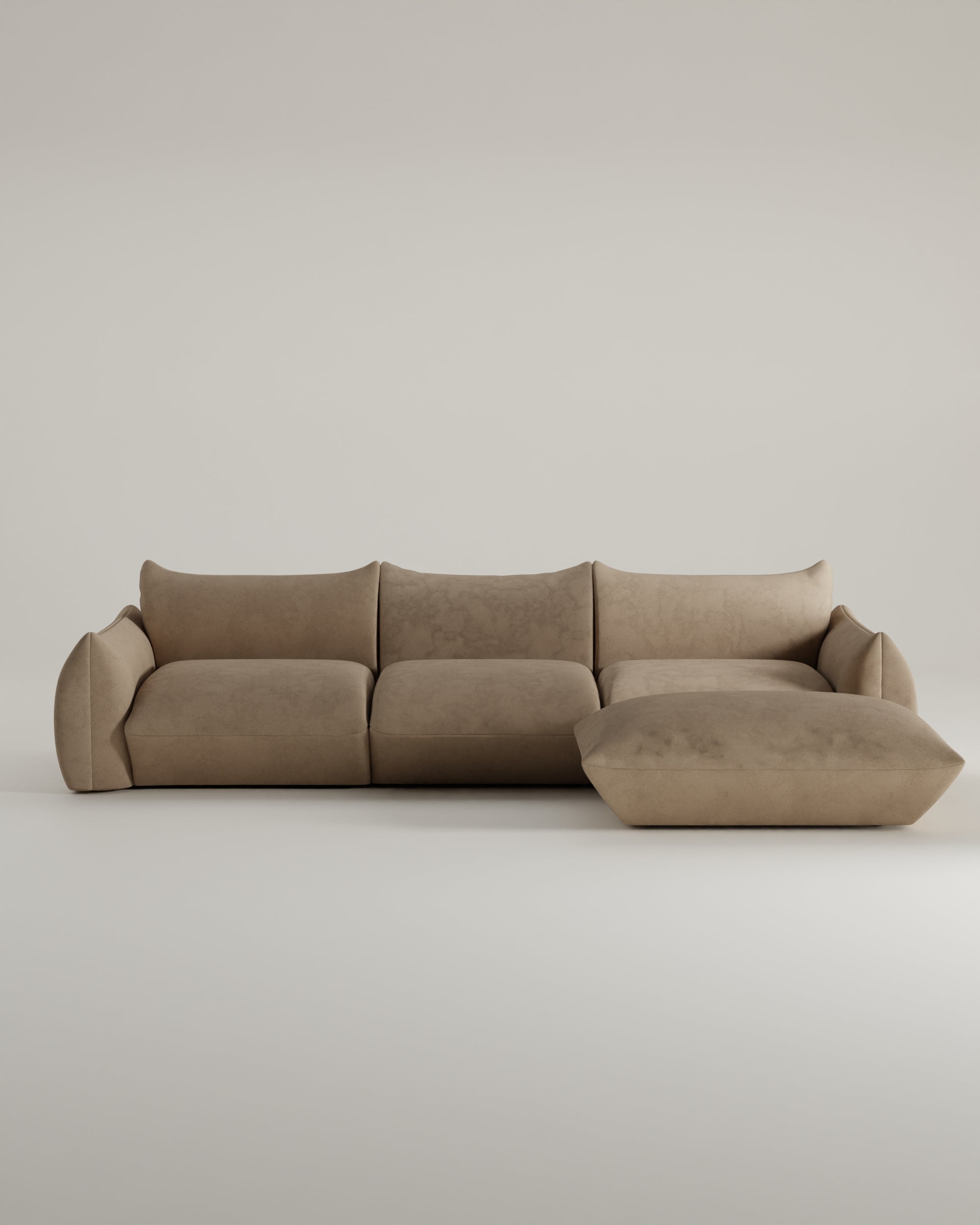 Modular sofa Luma L 4-seater with sleep function