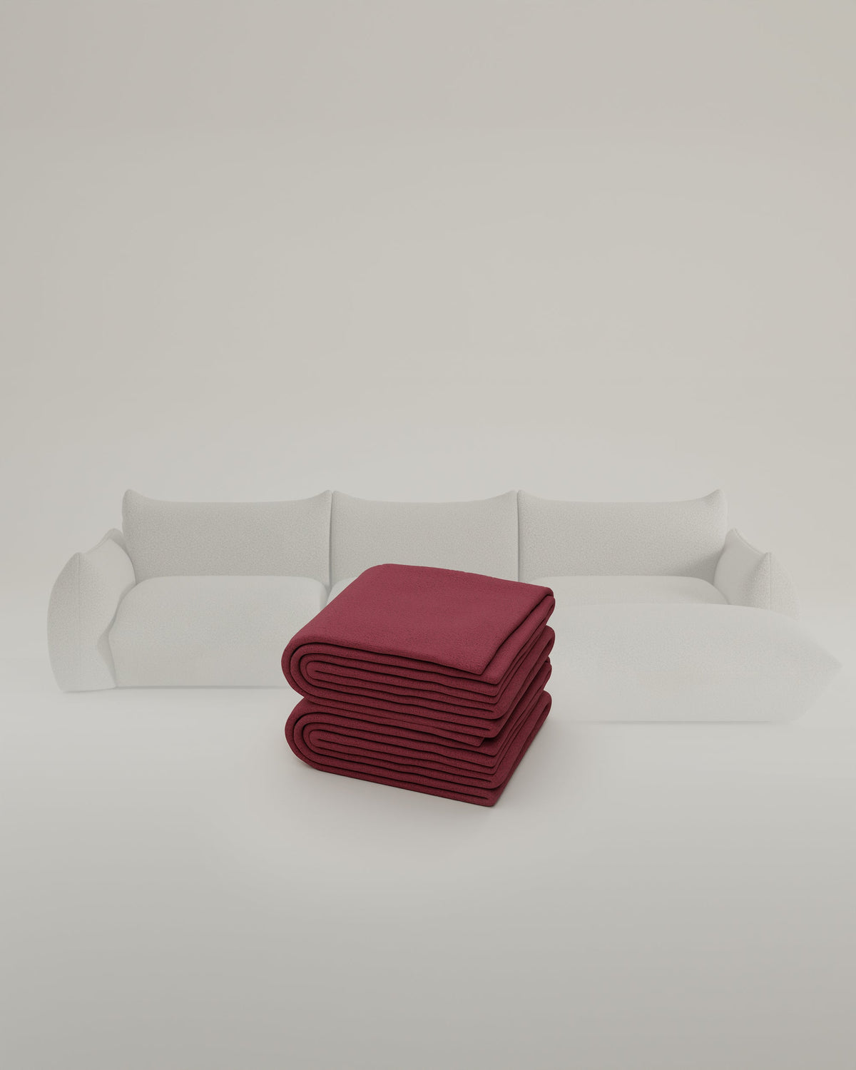 Rivestimento in tessuto - Divano modulare Luma L 4 posti con funzione letto