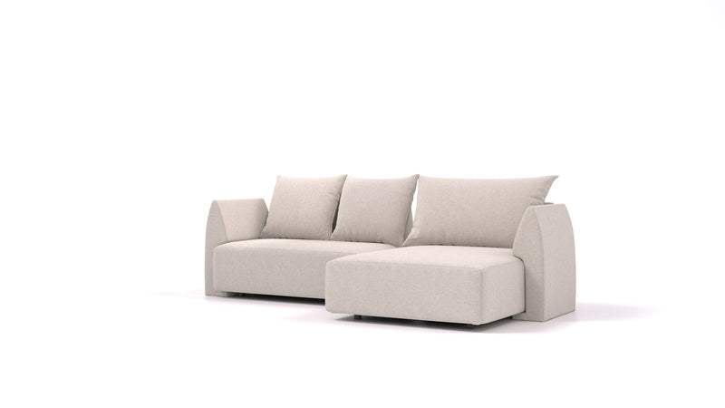 Modulares Sofa Mia mit Schlaffunktion - Stoff Nova