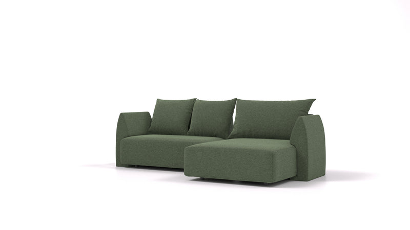 Modular sofa Mia with sleeping function - fabric Nova