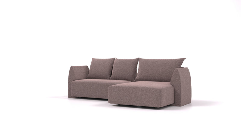 Modulares Sofa Mia mit Schlaffunktion - Stoff Nova