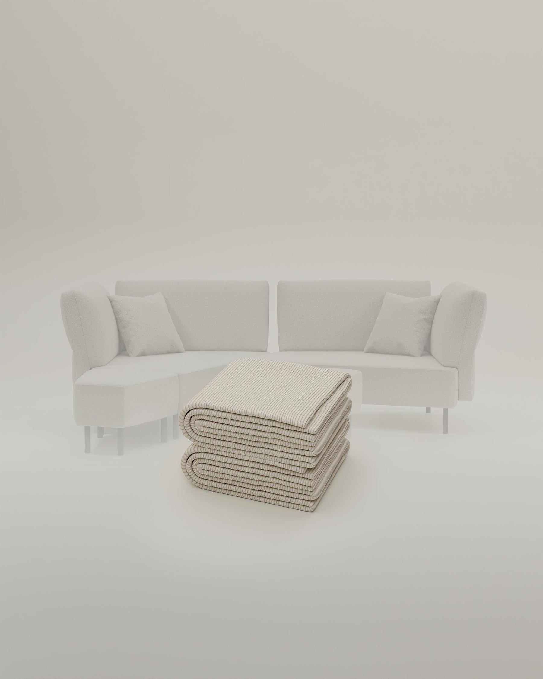 Stoffbezug - Modulares Sofa Mike mit Schlaffunktion