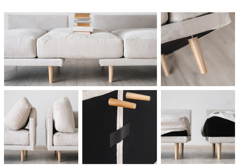 Modulares Sofa Donna XL mit Schlaffunktion - Livom