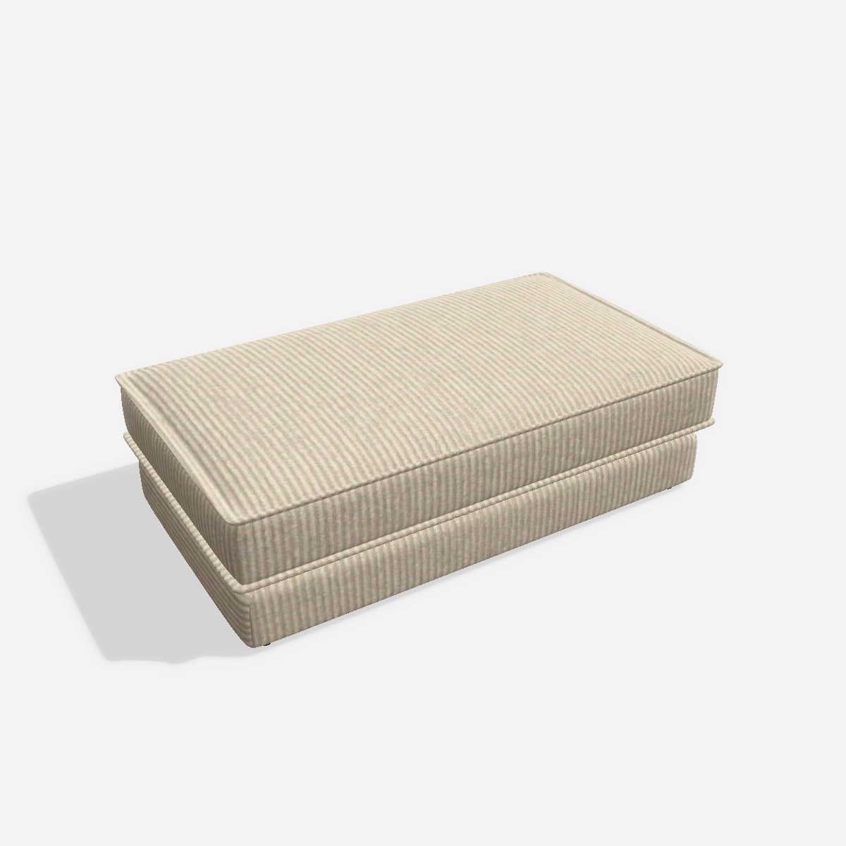 Terra hocker H4 80x145 – Cord / Nata