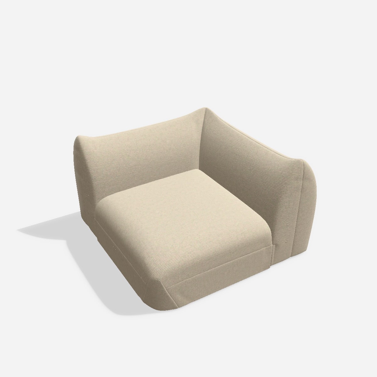 Luma eckelement RE – Cord / Nata
