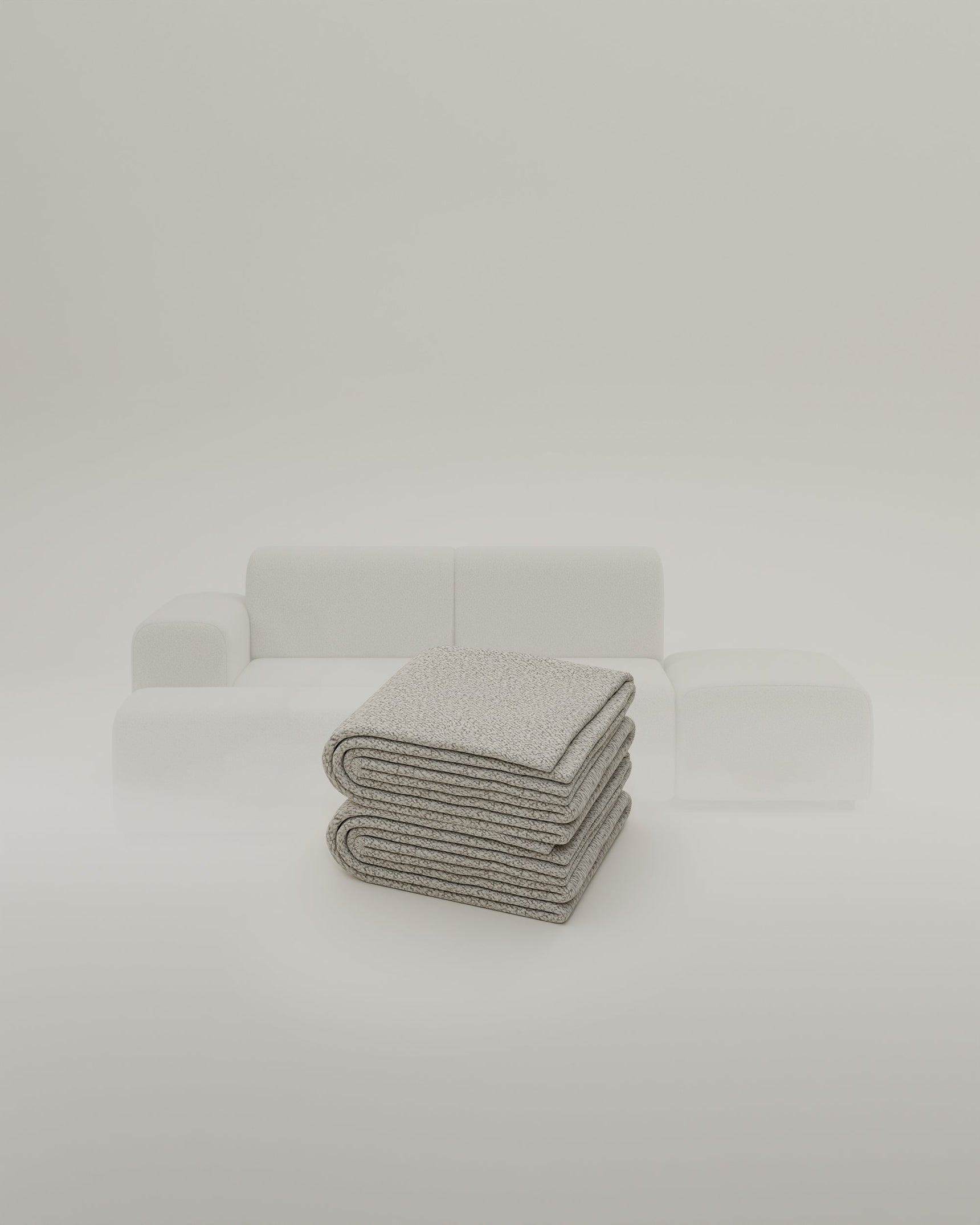 Fabric cover - Modular corner sofa Nina 4-seater mini with sleep function