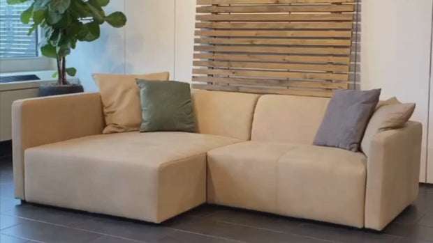 Outlet - Modulares Sofa Paula S mit Schlaffunktion - Showroom Zürich