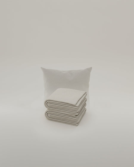 Fabric cover decorative cushion Bouclé