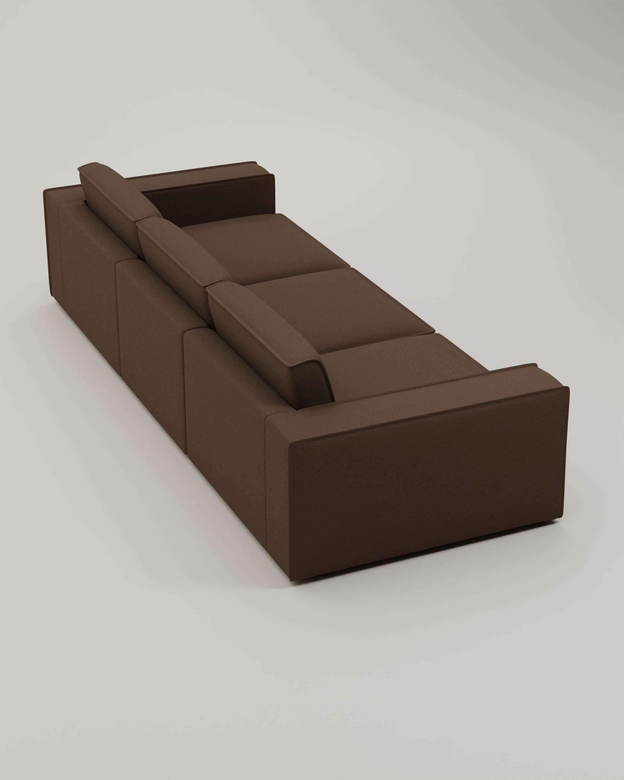 Brown-Cord / Tief 87cm --> Zum Loungen image 1