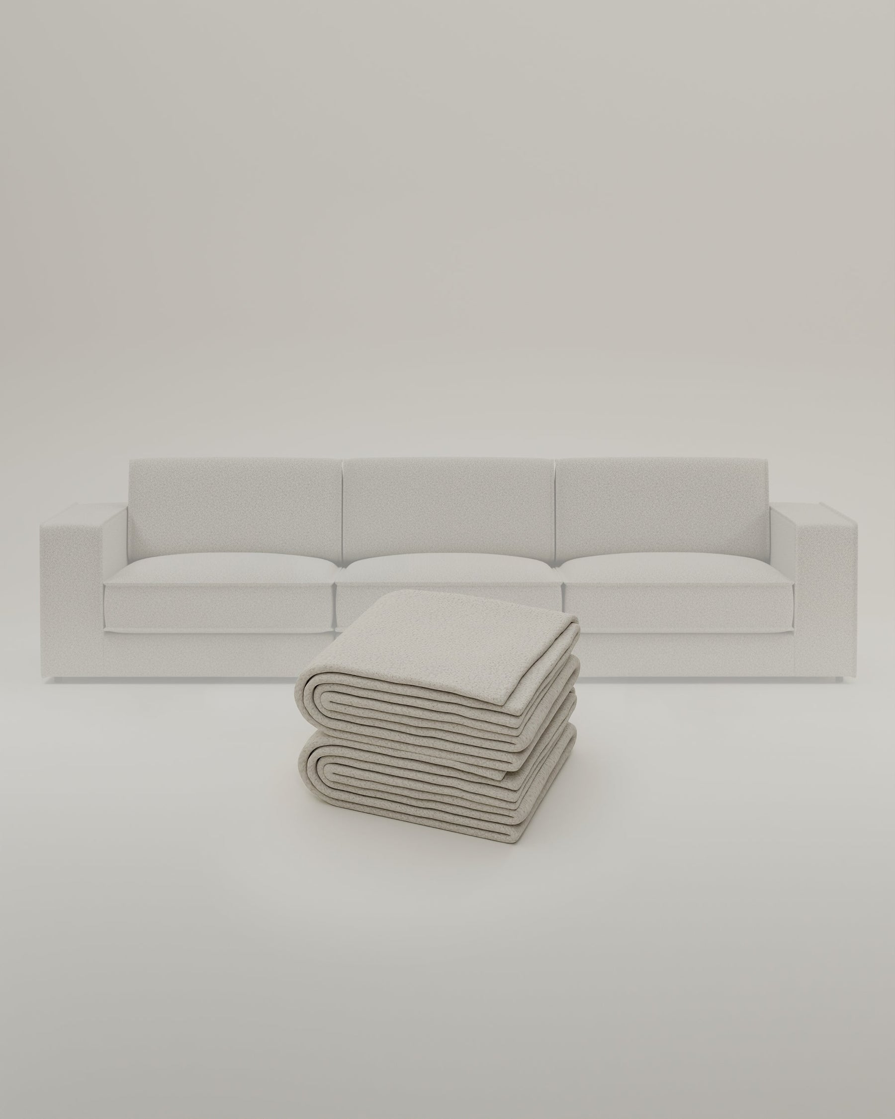 Fabric cover - Terra 3-seater modular sofa with sleep function