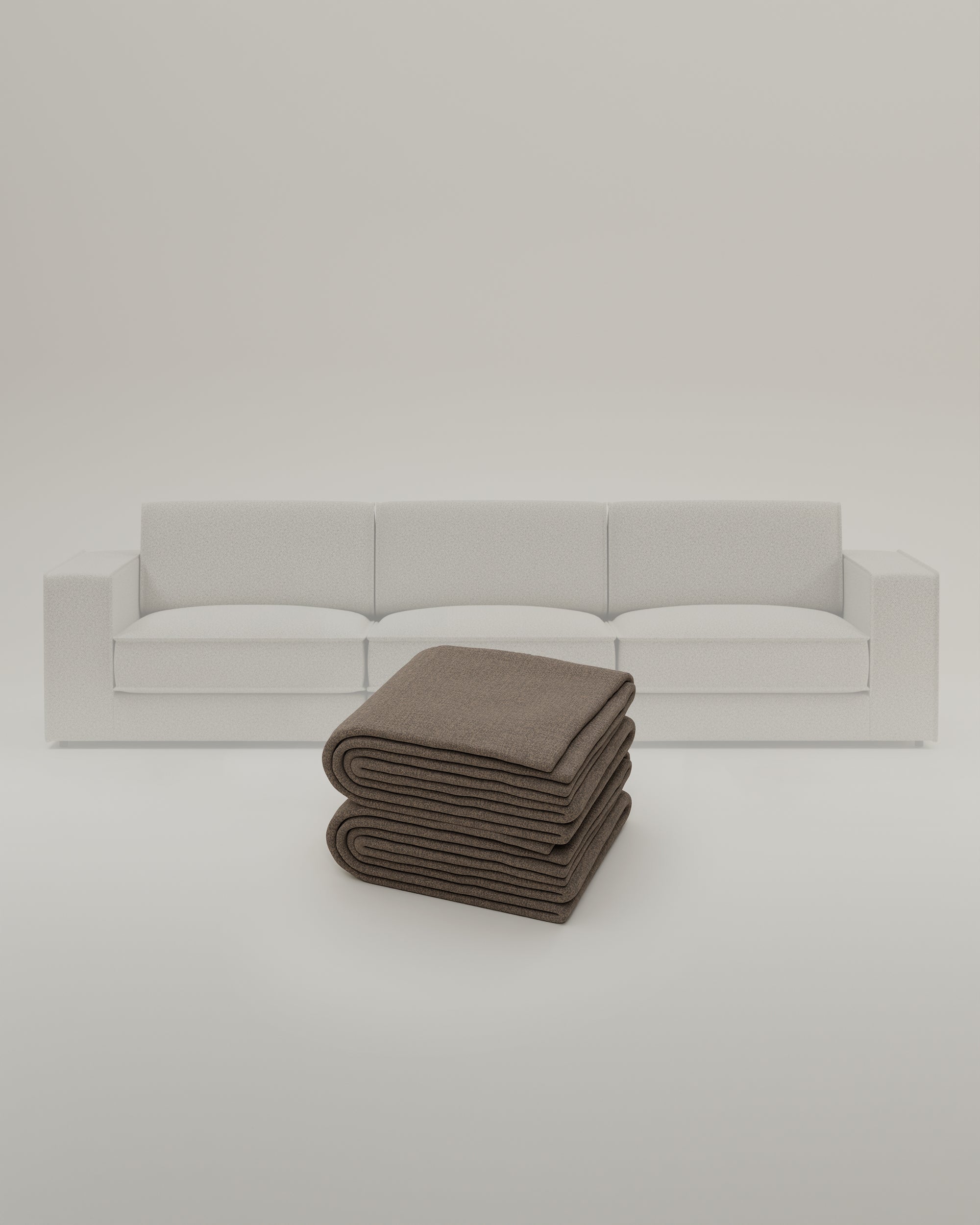 Rivestimento in tessuto - Divano modulare Terra a 3 posti con funzione letto