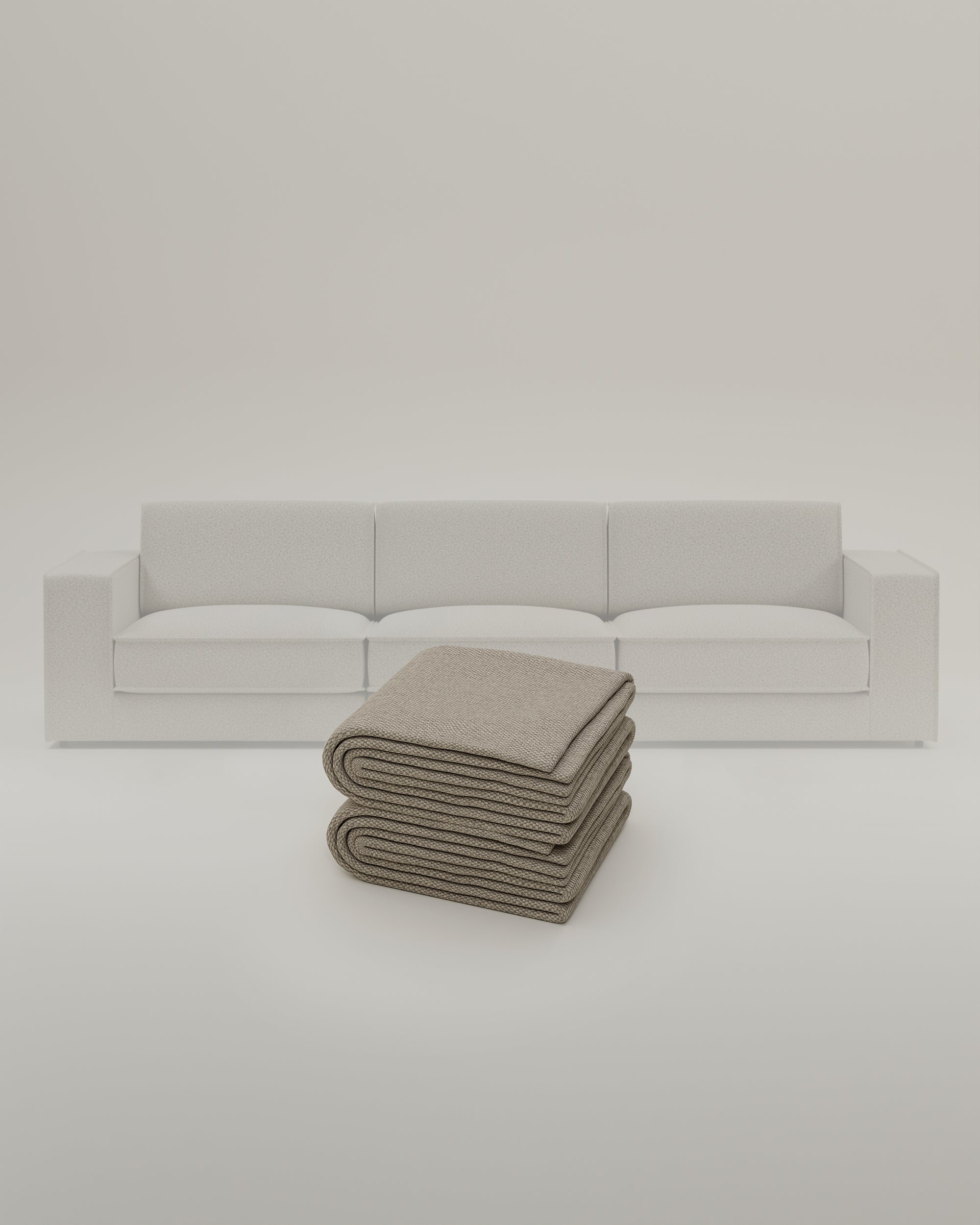 Tissu - Canapé modulable Terra 3 places avec fonction sommeil
