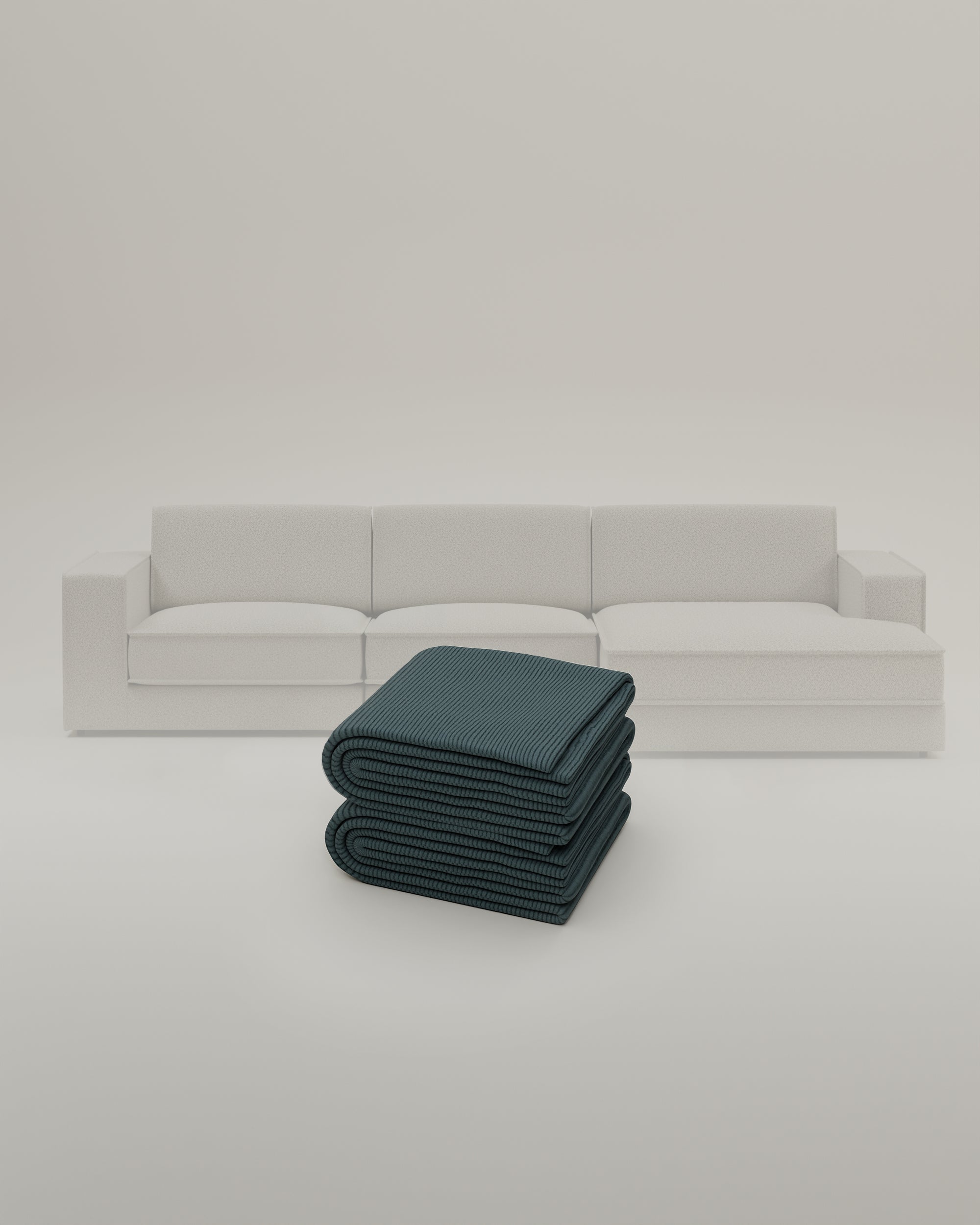 Tissu - Canapé modulable Terra L 4 places avec fonction sommeil