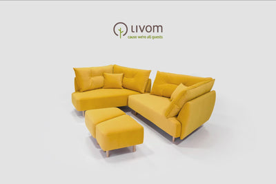 Modular sofa Mike with sleeping function