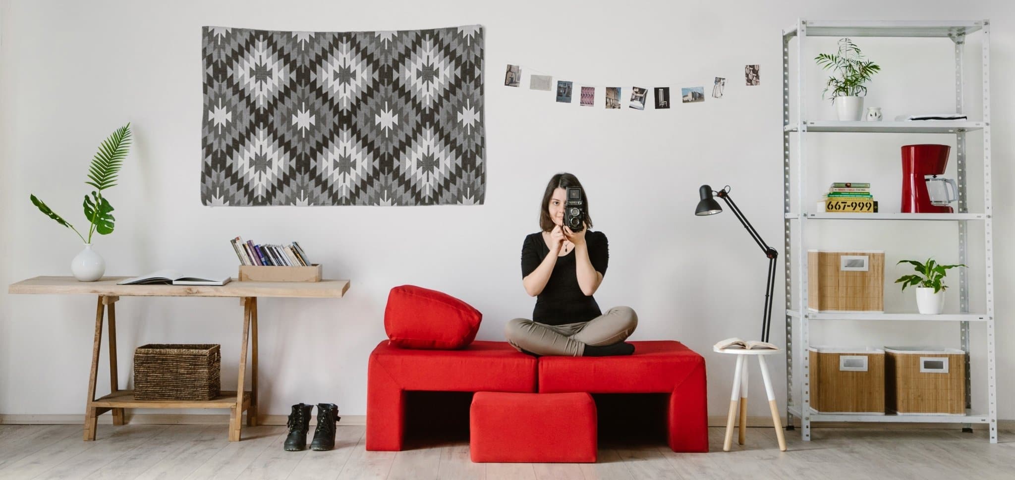 Modularer Sofa-Sessel Alex mit Schlaffunktion - Livom