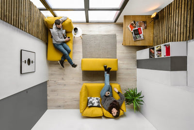 Modulares Sofa Samantha mit Schlaffunktion - Livom